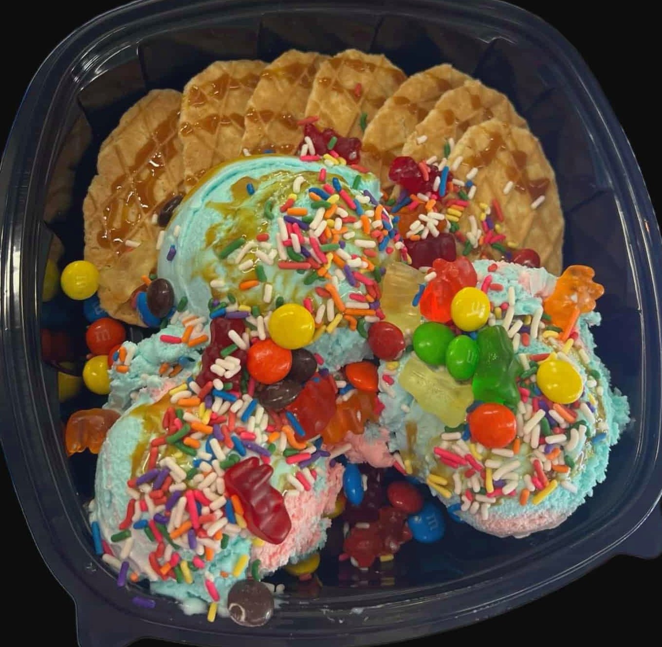 Ice Cream Nachos at Unbothered Scoops